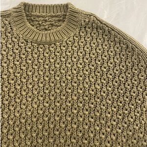 Loro Piana Beige Knit Sweater